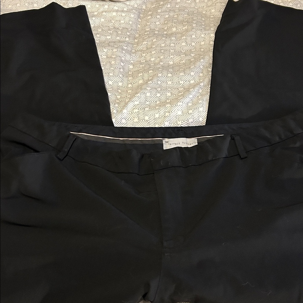 GAP Black Perfect Trousers - 20R - Picture 2 of 4